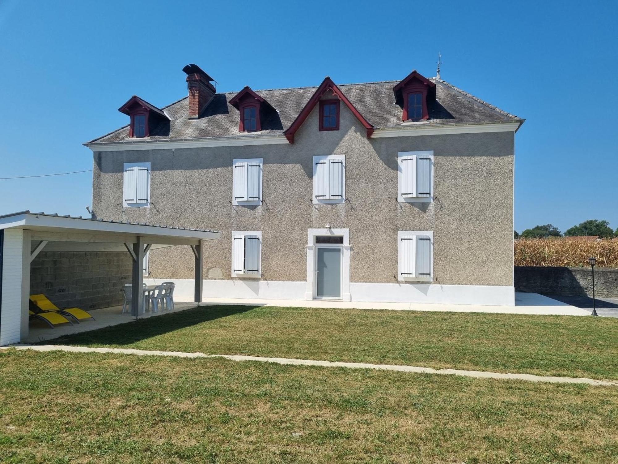 Chez Cedric Et Melissa Maison Lou Milhoc En Bearn Os-Marsillon Bagian luar foto